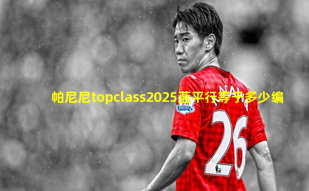 帕尼尼topclass2025蓝平行等于多少编