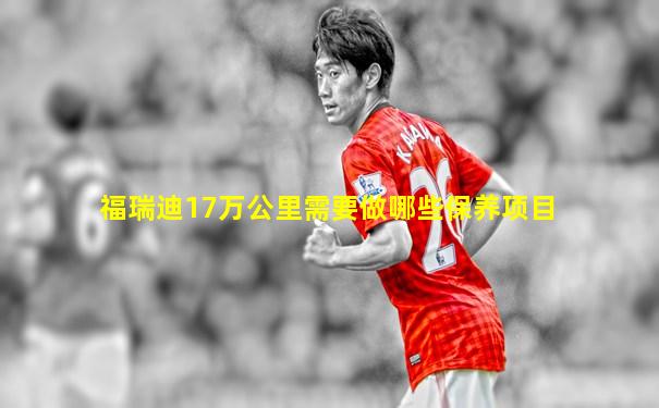 福瑞迪17万公里需要做哪些保养项目