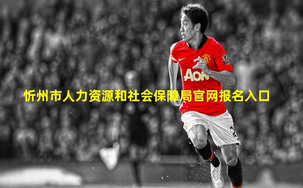 忻州市人力资源和社会保障局官网报名入口